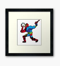 Trap jaw Framed Print