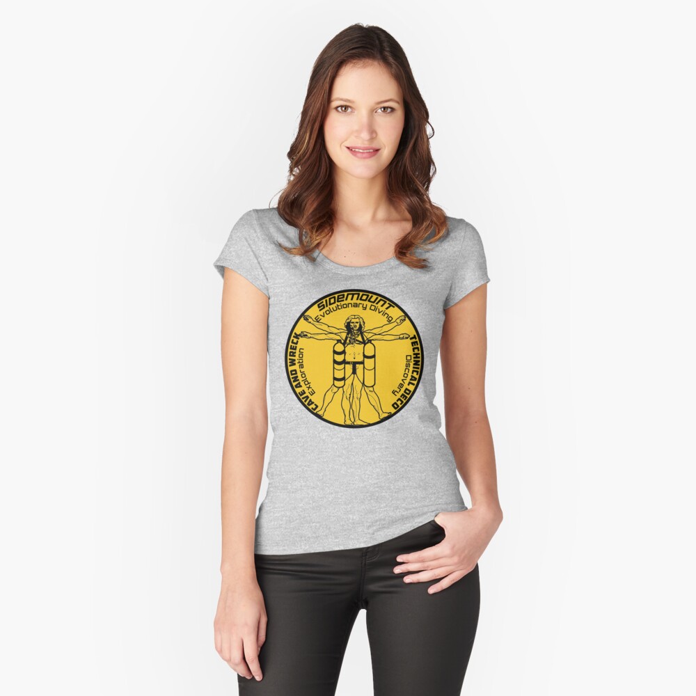 Item preview, Fitted Scoop T-Shirt designed and sold by andydavistech.