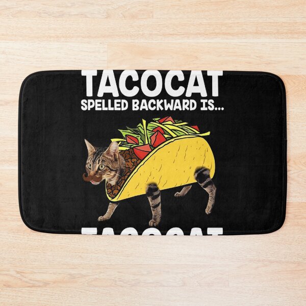 Item preview, Taco and cat tacocat spelled backward is tacocat designed and sold by gastonfongemie.