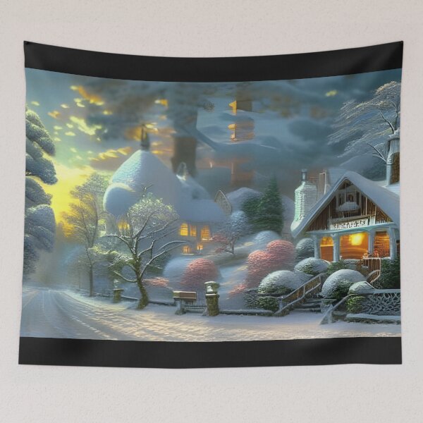 Artikelvorschau, Winter Landscape entworfen und verkauft von FineArtworld7.