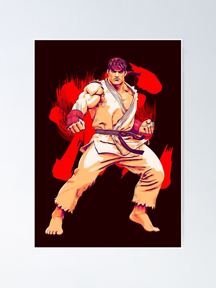 Ryu street fighter - Street Fighter - Posters and Art Prints