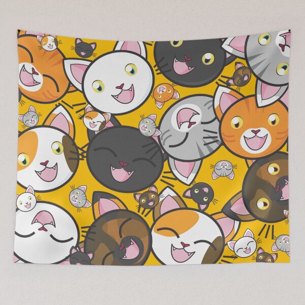 Item preview, Happy Cats designed and sold by LeNew.