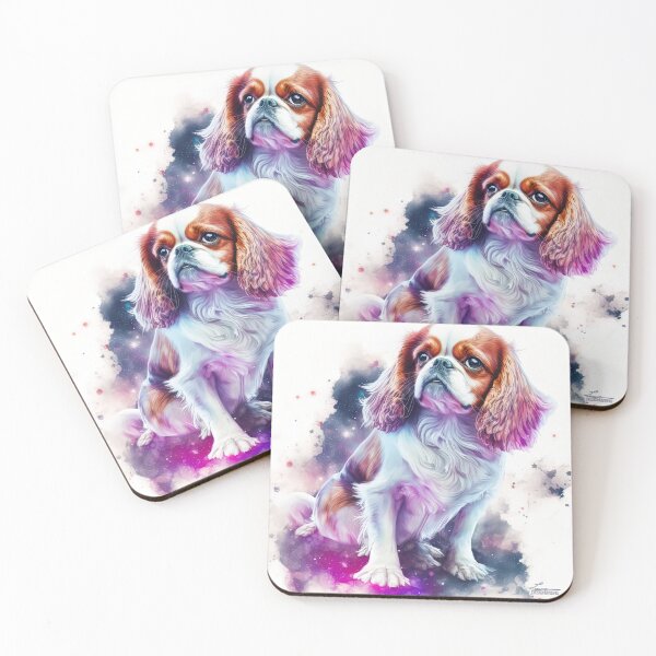 Item preview, cavalier king charles spaniel paint designed and sold by Jenslemmens.