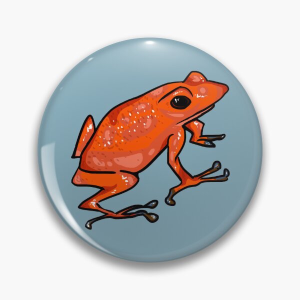 Item preview, Red strawberry poison dart frog designed and sold by Azaswi.