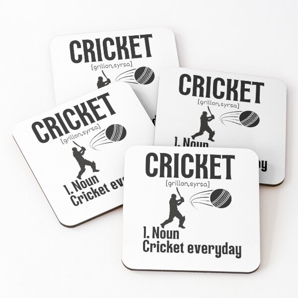 Item preview, I DON'T LIKE CRICKET I LOVE IT designed and sold by dansonarts.