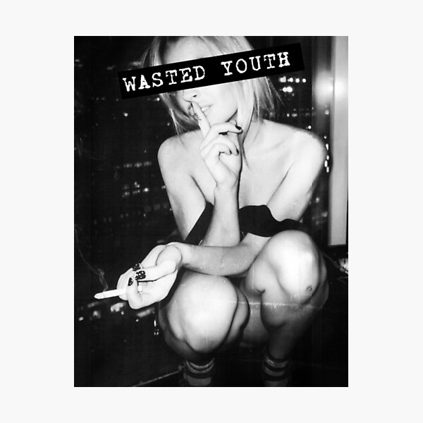 Wasted Youth Photographic Print