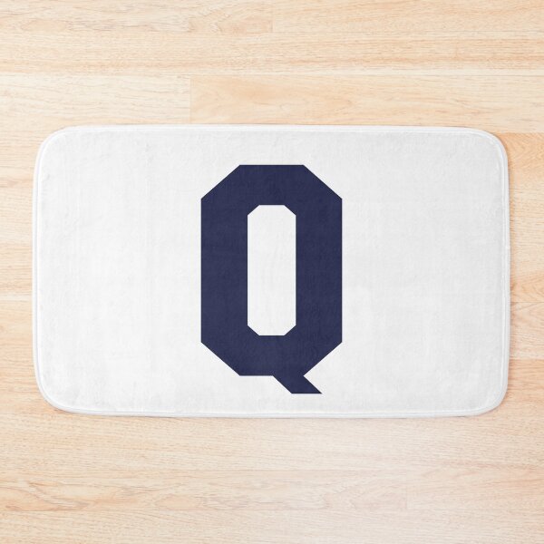 Item preview, Alphabet, Marine Blue Q, Sports letter Q designed and sold by TheCultStuff.