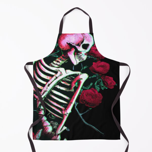 Item preview, Skeleton in roses designed and sold by SkadisDesign.