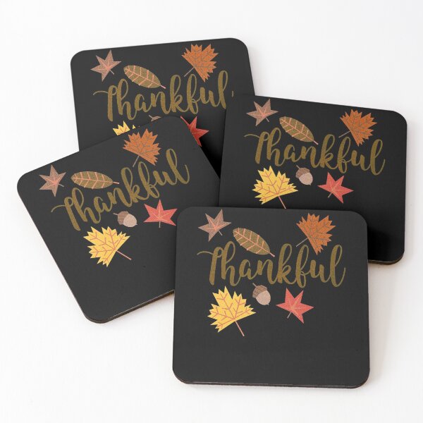 Item preview, Thankful thanksgiving autumn leaves  designed and sold by gastonfongemie.