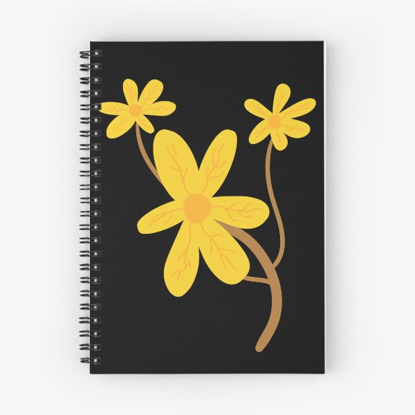 Item preview, Three yellow flowers illustration, Forsythia, Patel flower  designed and sold by Cosmos726.