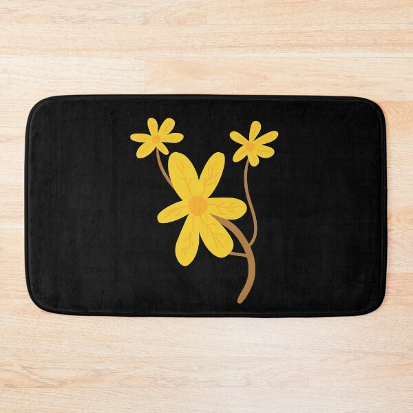 Item preview, Three yellow flowers illustration, Forsythia, Patel flower  designed and sold by Cosmos726.