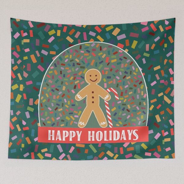 Item preview, Happy holidays designed and sold by Katsillustration.