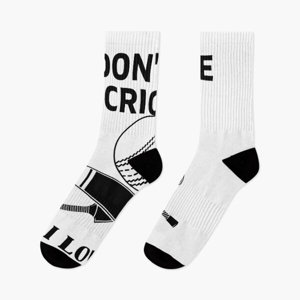 Item preview, I DON'T LIKE CRICKET I LOVE IT designed and sold by dansonarts.