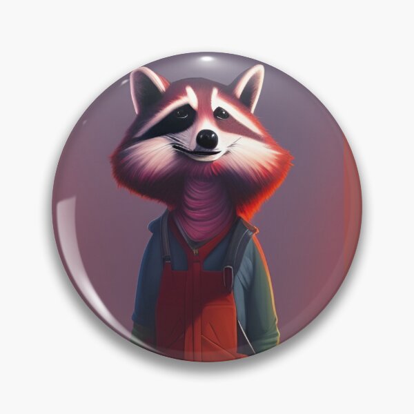 Item preview, Raccoon in Overalls designed and sold by abidance.