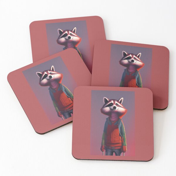 Item preview, Raccoon in Overalls designed and sold by abidance.