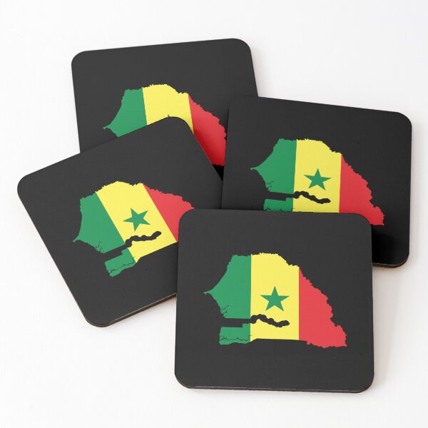 Item preview, Senegal Flag Map designed and sold by Deasdw1.