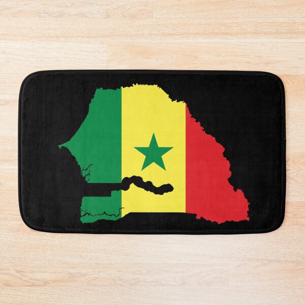 Item preview, Senegal Flag Map designed and sold by Deasdw1.