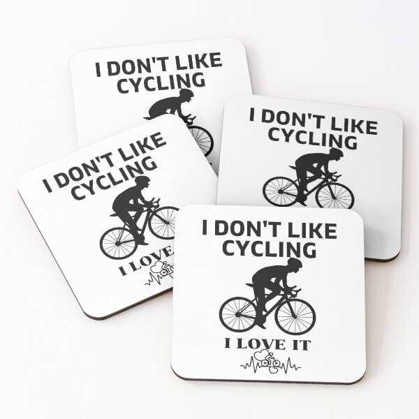Item preview, I DON'T LIKE CYCLING I LOVE IT designed and sold by dansonarts.