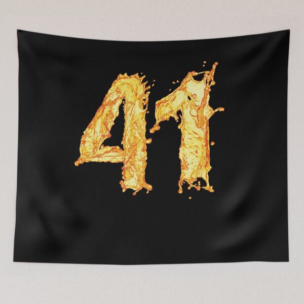Item preview, 41 Birthday "Yellow Water Splash" designed and sold by 1681830934131.