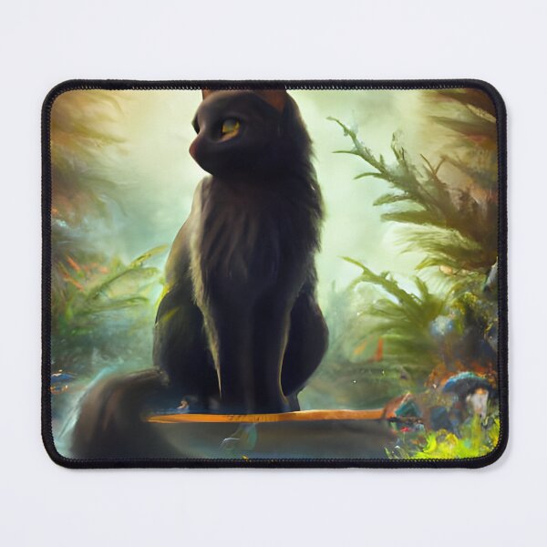 Item preview, Black Cat Sitting digital art designed and sold by KMGunn.