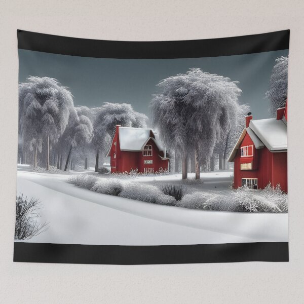 Artikelvorschau, Winter Landscape entworfen und verkauft von FineArtworld7.