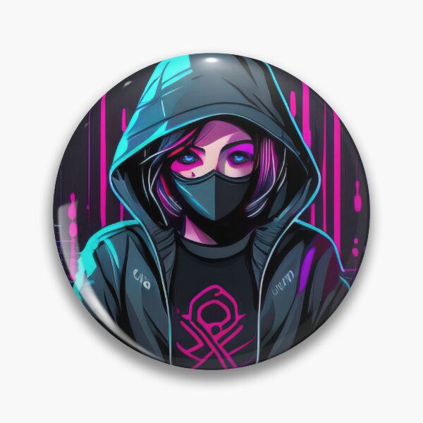 Artikelvorschau, Cyberpunk-Graffiti-Hacker-Mädchen-Kunst entworfen und verkauft von RK - Shop.