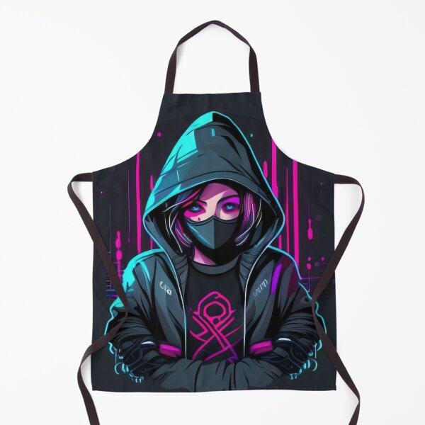 Item preview, Cyberpunk graffiti hacker girl art designed and sold by RK - Shop.