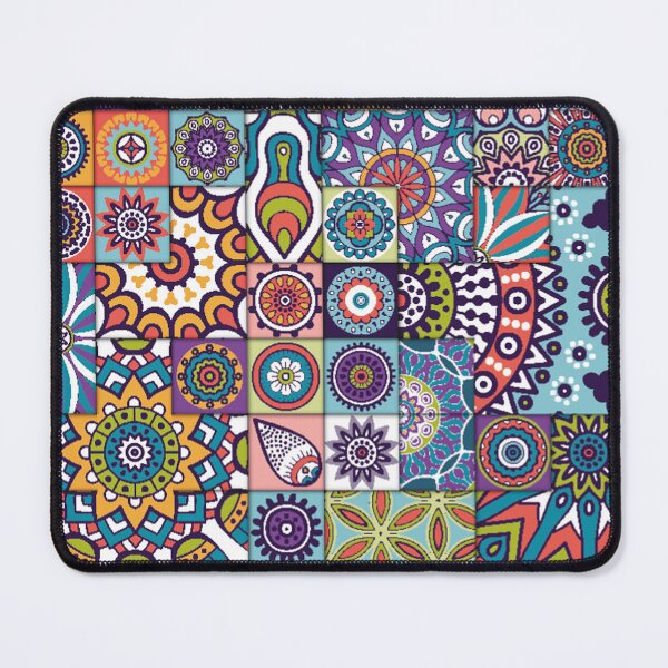 Item preview, Positivity Patchwork modern, cool, patchwork, pattern, colorful, abstract, geometric, stylish, trendy, decorative, chic, fashionable, awesome, amazing designed and sold by RagnarHouse.
