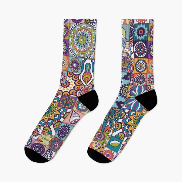 Item preview, Positivity Patchwork modern, cool, patchwork, pattern, colorful, abstract, geometric, stylish, trendy, decorative, chic, fashionable, awesome, amazing designed and sold by RagnarHouse.