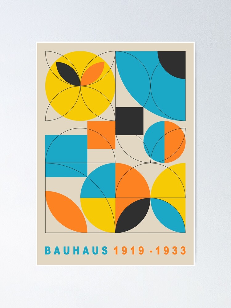 Geometric Bauhaus Design