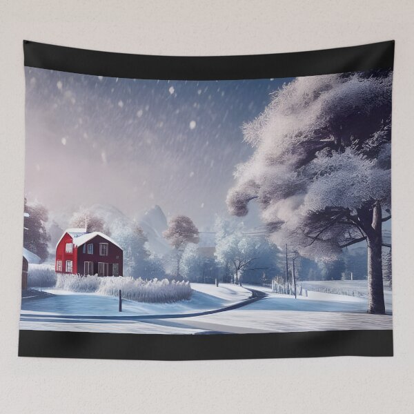 Artikelvorschau, Winter Landscape entworfen und verkauft von FineArtworld7.