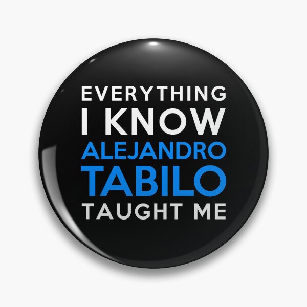 Item preview, Alejandro Tabilo - Everything i know designed and sold by 2Girls1Shirt.
