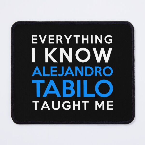 Item preview, Alejandro Tabilo - Everything i know designed and sold by 2Girls1Shirt.