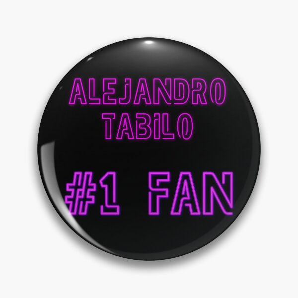 Item preview, Alejandro Tabilo - #1 fan designed and sold by 2Girls1Shirt.