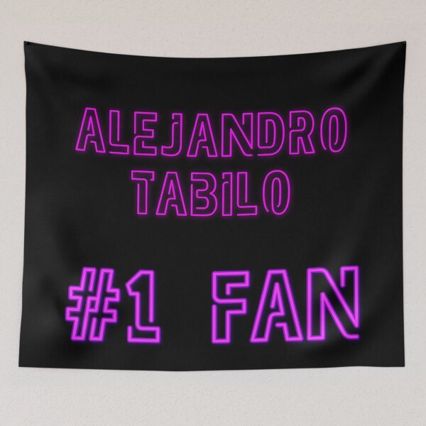 Item preview, Alejandro Tabilo - #1 fan designed and sold by 2Girls1Shirt.