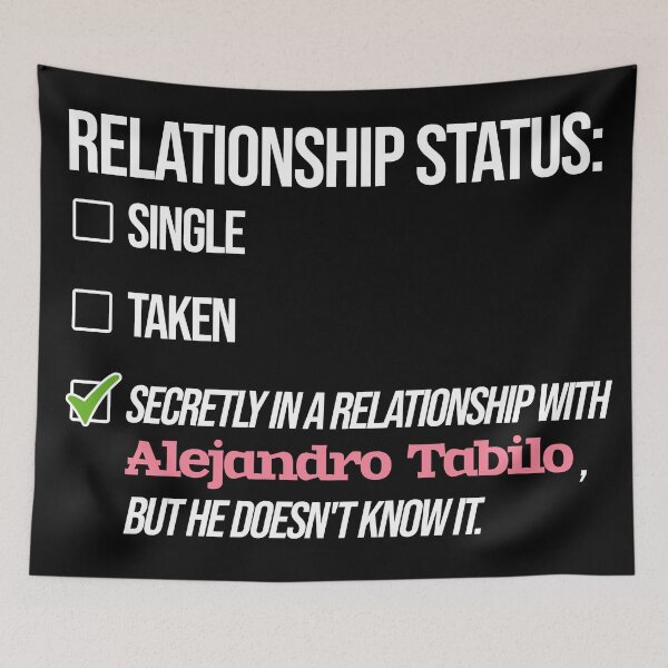 Item preview, Alejandro Tabilo - Relationship designed and sold by 2Girls1Shirt.
