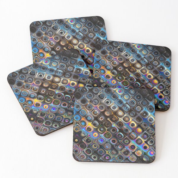 Item preview, Iridescent Shapes Pattern designed and sold by Phil Perkins.