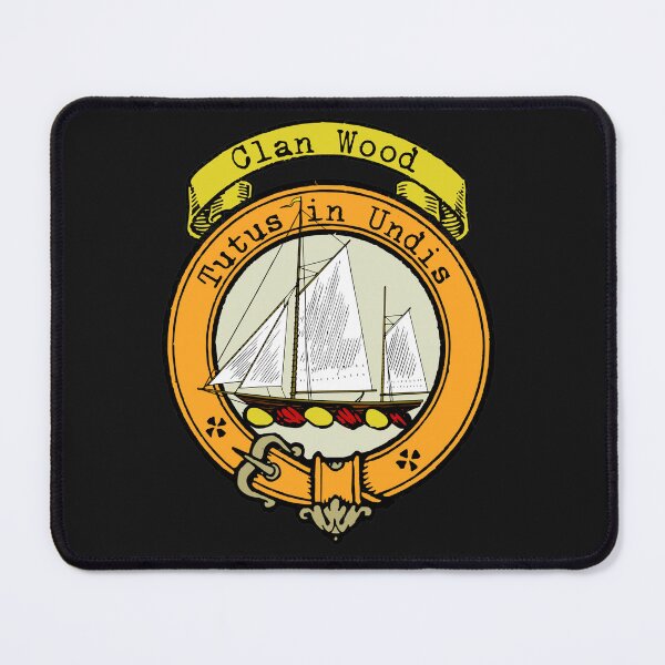Item preview, Wood Clan Surname crest designed and sold by BagTown Clans.