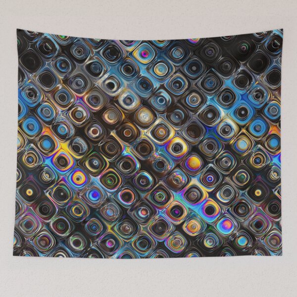 Item preview, Iridescent Shapes Pattern designed and sold by Phil Perkins.