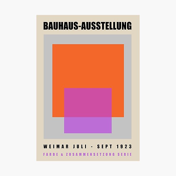 Item preview, Colour Block Bauhaus  designed and sold by NicolJay.
