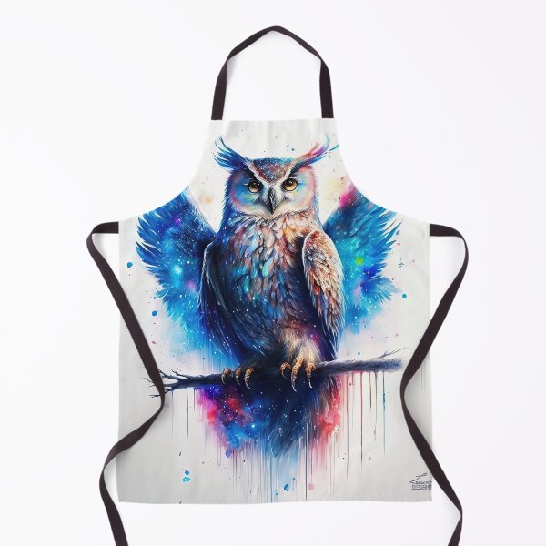 Item preview, owl in space designed and sold by Jenslemmens.