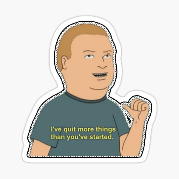 Bobby Hill Sticker