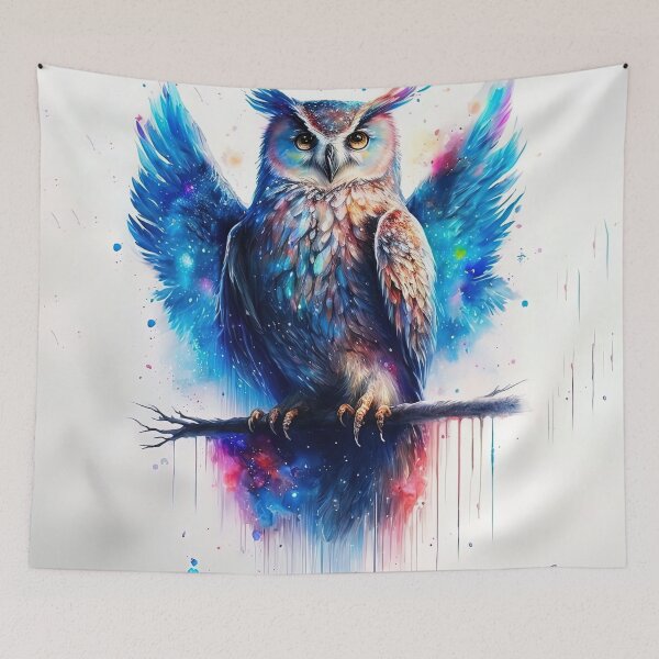 Item preview, owl in space designed and sold by Jenslemmens.