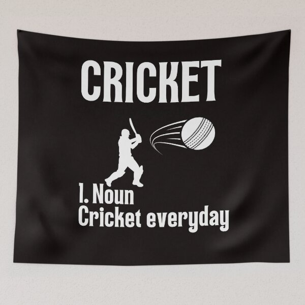 Item preview, I DON'T LIKE CRICKET I LOVE IT designed and sold by dansonarts.