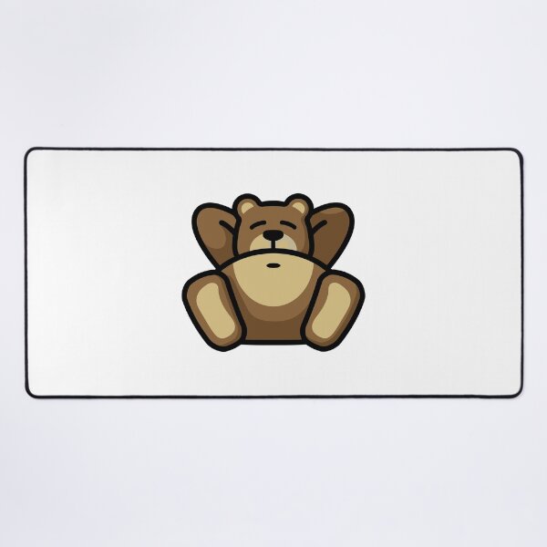 Item preview, Lazy Brown Bear | White designed and sold by Teenker.