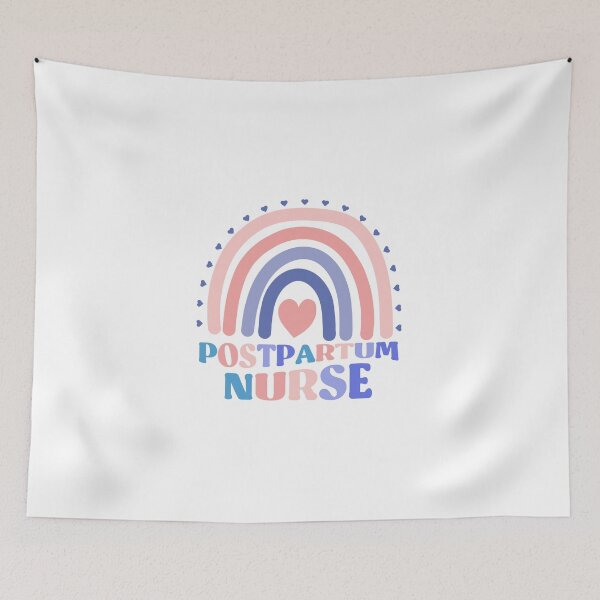 Item preview, Rainbow Postpartum Nurse - Cute Design for Postpartum Nurse - Best Idea for Postpartum Nurse designed and sold by InnaPo ⭐⭐⭐⭐⭐.