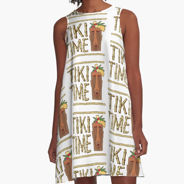 Item preview, Retro Tiki Bar Design designed and sold by Futurebeachbum.