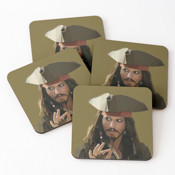 Item preview, Jack Sparrow at Lowpoly Art  designed and sold by parradhooks.