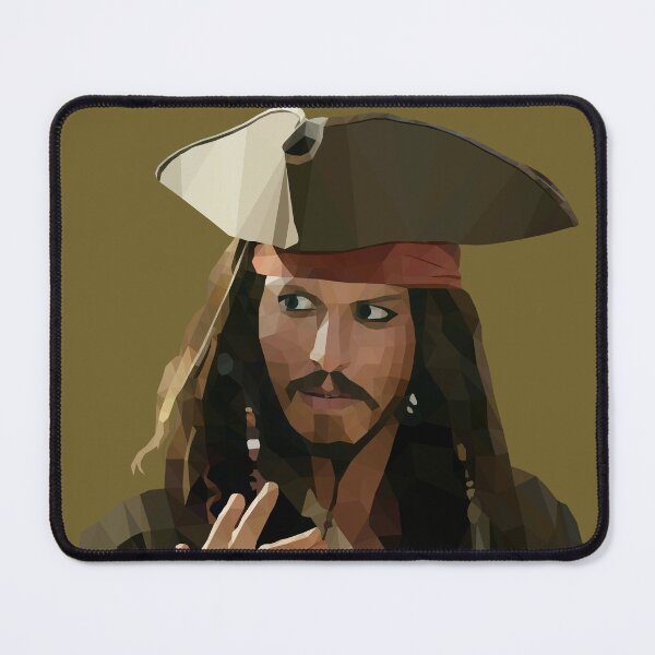 Item preview, Jack Sparrow at Lowpoly Art designed and sold by parradhooks.