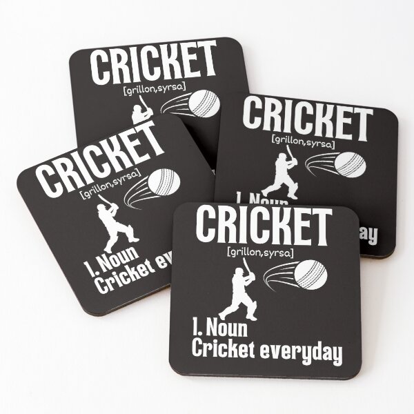 Item preview, I DON'T LIKE CRICKET I LOVE IT designed and sold by dansonarts.